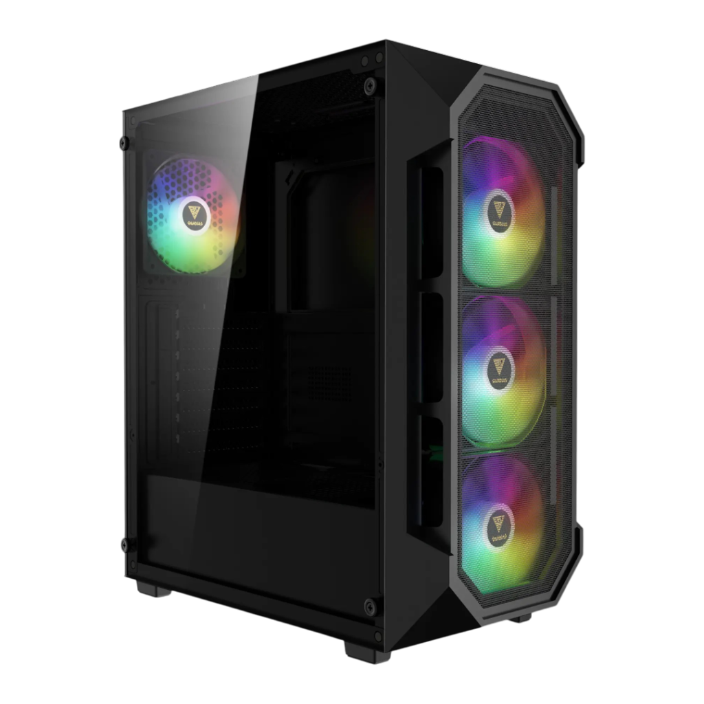 Gabinete GAMDIAS AURA GC1 ELITE ARGB | ATX, 4 FANS