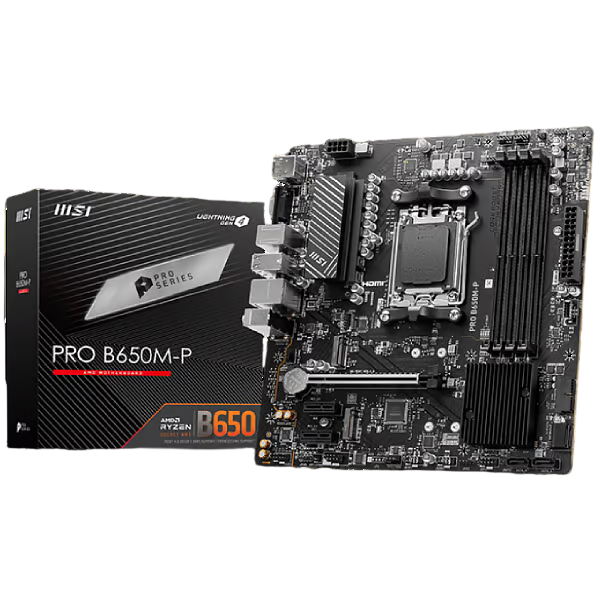 Placa Base MSI PRO B650M-P | M-ATX, AM5, DDR5