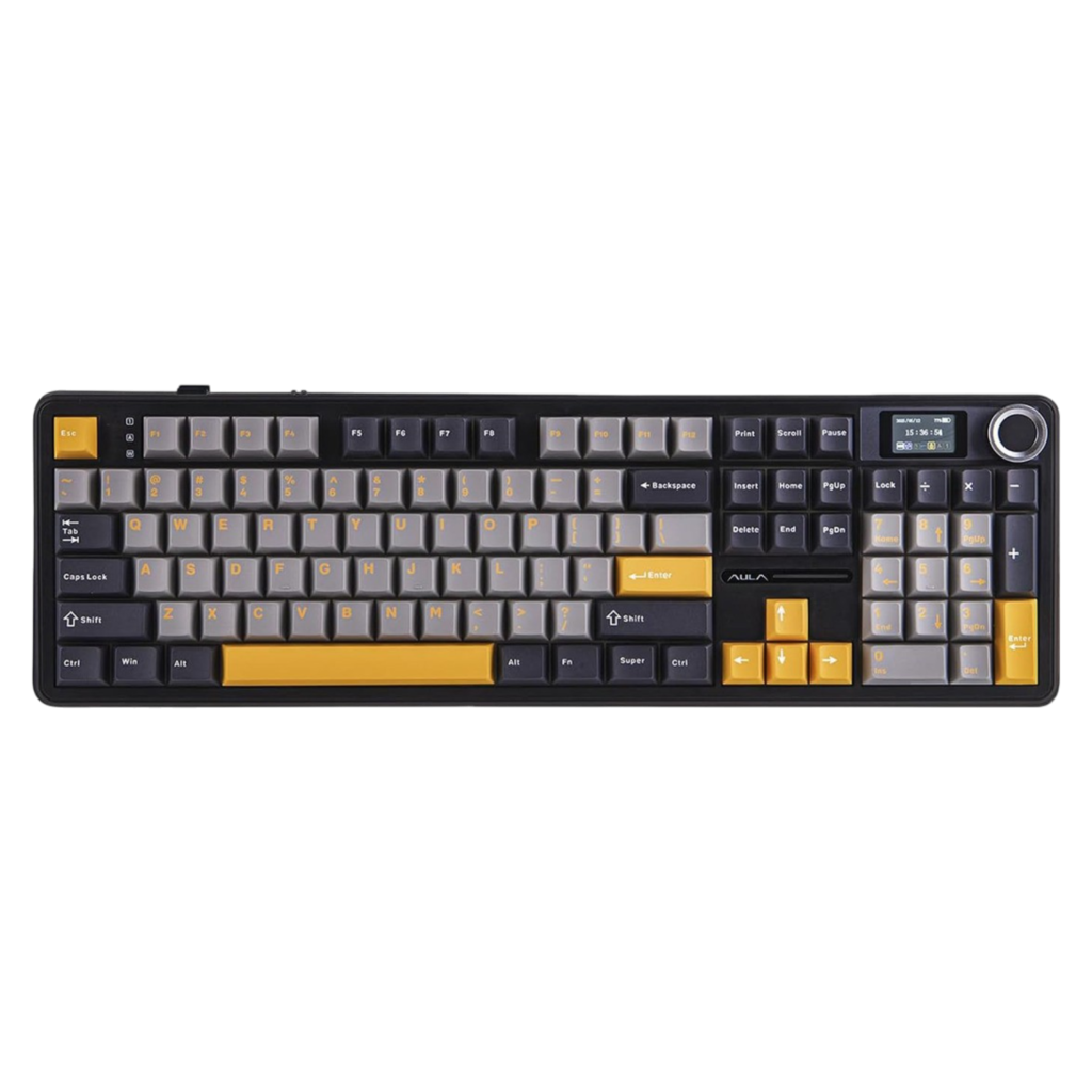 Teclado AULA F108 PRO  | Reaper Switch, Trimode (2.4G + BT+ USB)