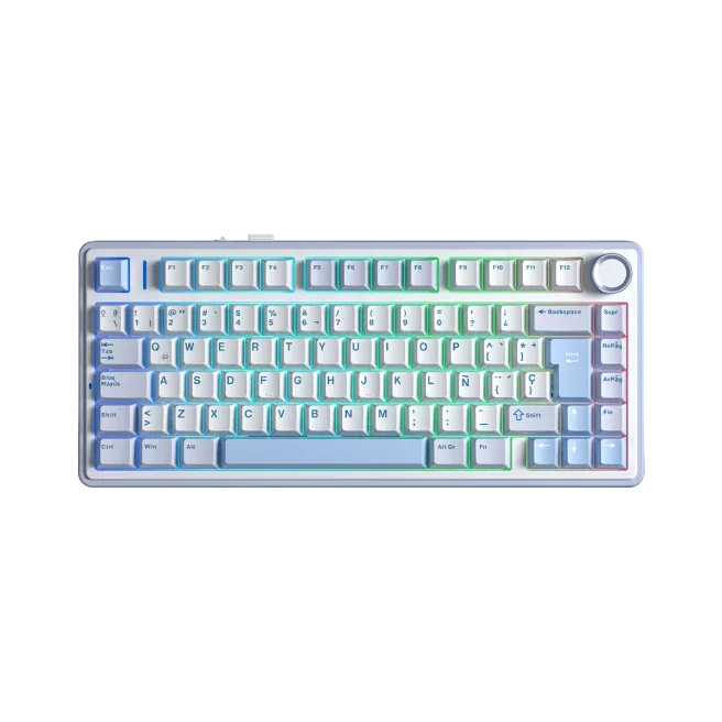 Teclado AULA F75 ESP  | Reaper Switch, Trimode (2.4G + BT+ USB)