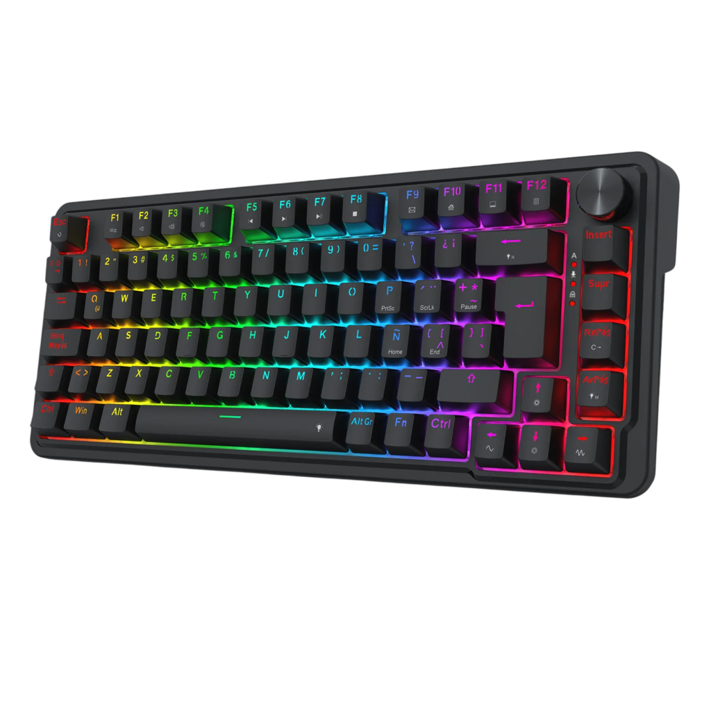 TECLADO REDRAGON K673RGB-M SP UCAL | Magnetic Switch, Español, Wired