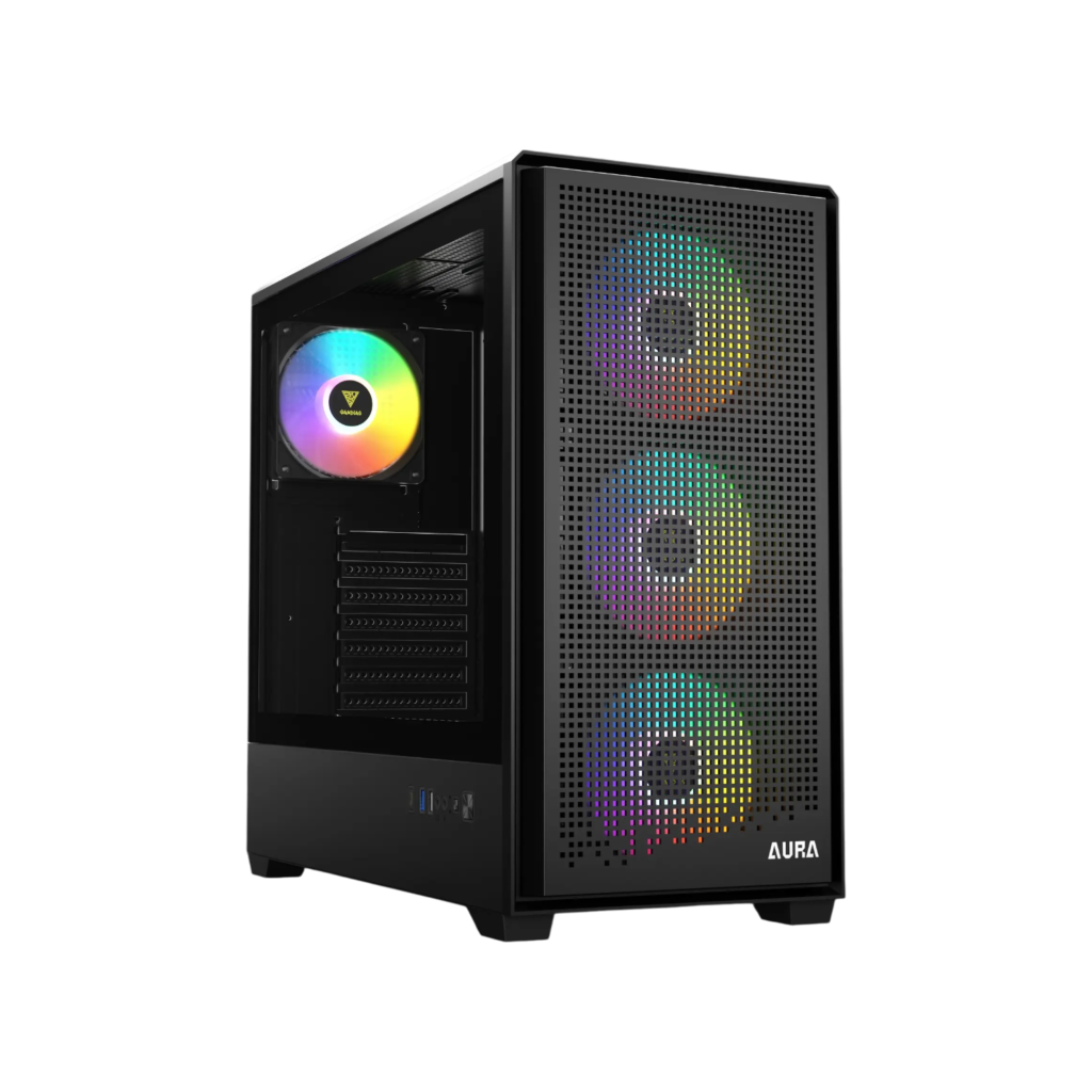 Gabinete GAMDIAS AURA GC105 | ATX, 4 FANS