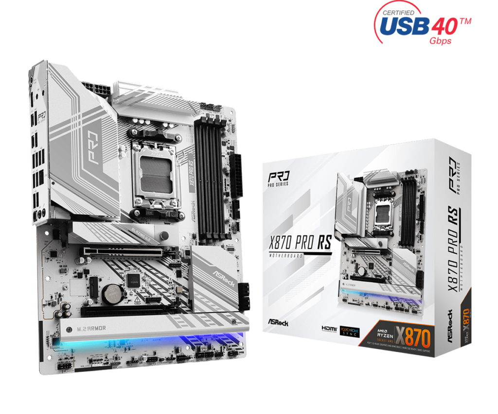 Placa Base AMD ASRock X870 Pro RS AMD | ATX, AM5, DDR5