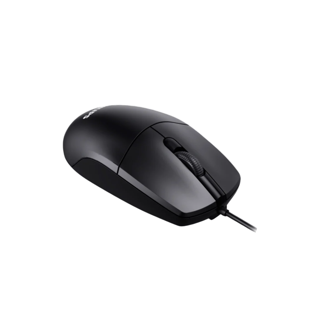 MOUSE PHILIPS SPK7247B Wired USB 2.0 Optical Sensor 1200 DP, Black