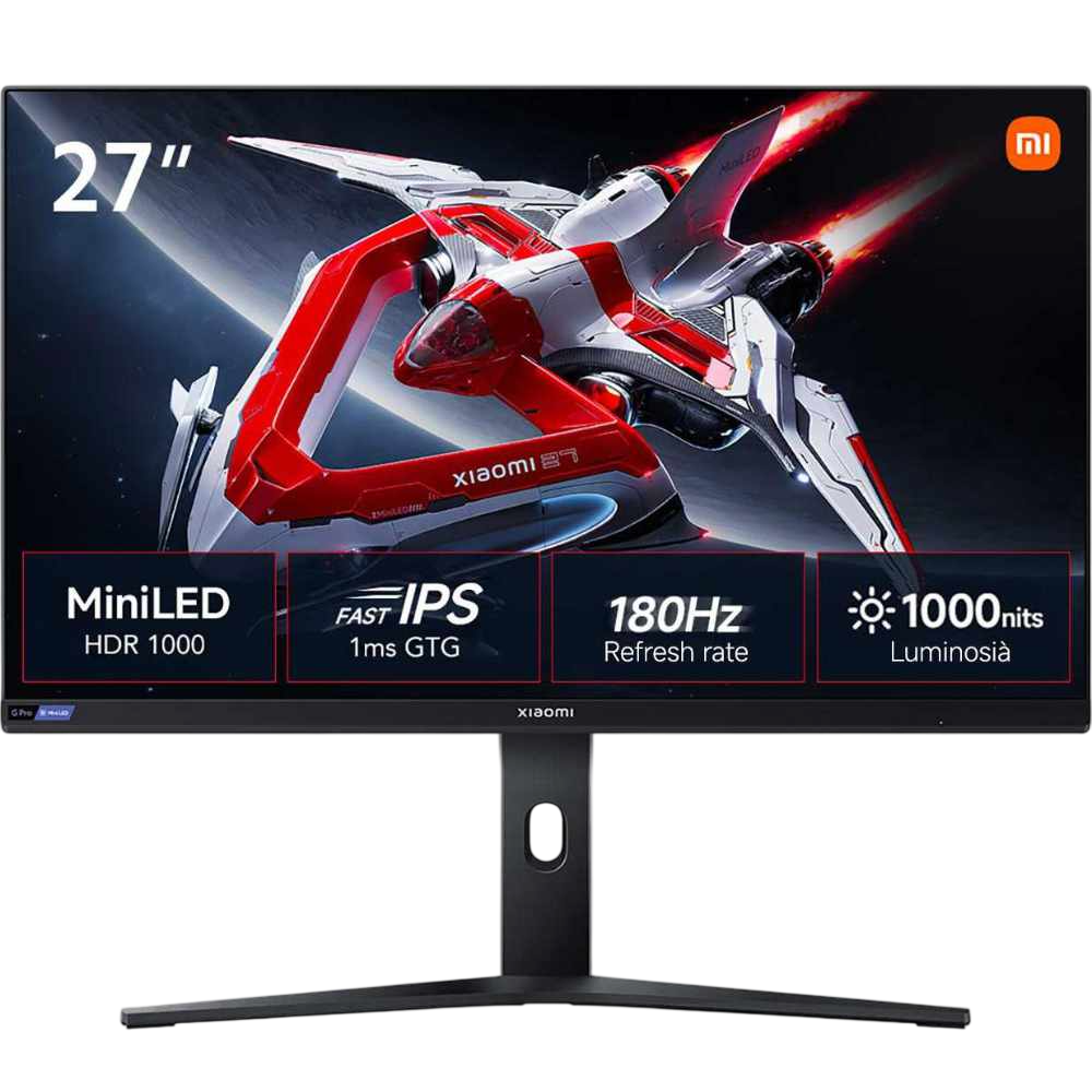 Monitor XIAOMI G PRO 27I | QHD 27”, IPS-MINILED, 180Hz, 1ms