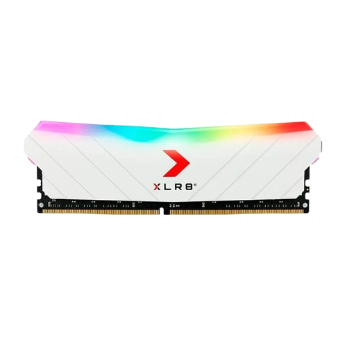 Ram PNY XLR8 EPIC-X WHITE RGB 8GB | (1x8GB) DDR4-3600, CL18