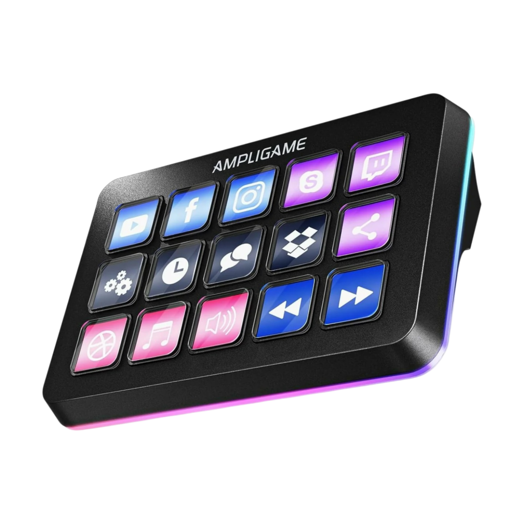 Stream Deck FIFINE AMPLIGAME D6 | 15 Botones
