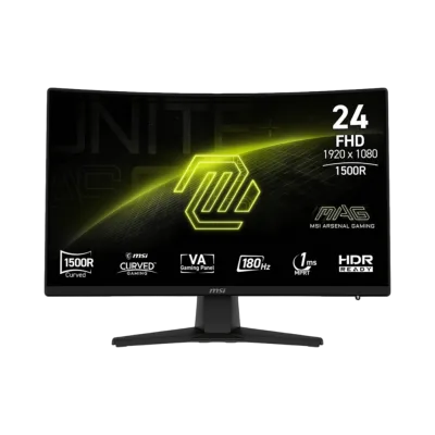 Monitor MSI MAG 242C | FHD 24”, VA, CURVED, 180Hz, 1ms