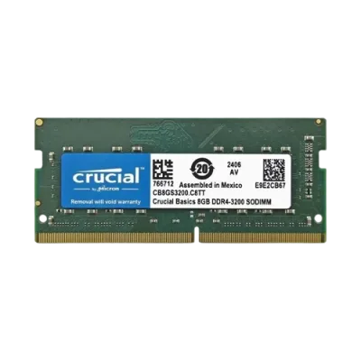 Ram Sodimm CRUCIAL BASICS 8GB | (1x8GB) DDR4-3200, CL22