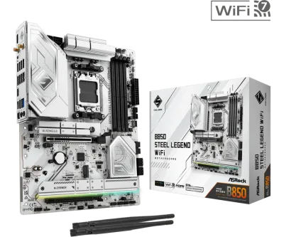 Placa Base ASROCK B850 STEEL LEGEND WIFI | ATX, AM5, DDR5
