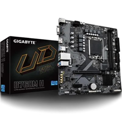 Placa Base GIGABYTE B760M-H M-ATX, LGA1700, DDR5