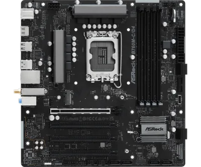 Placa Base ASROCK B760M-C/D4 M-ATX, LGA1700, DDR4 (OEM)