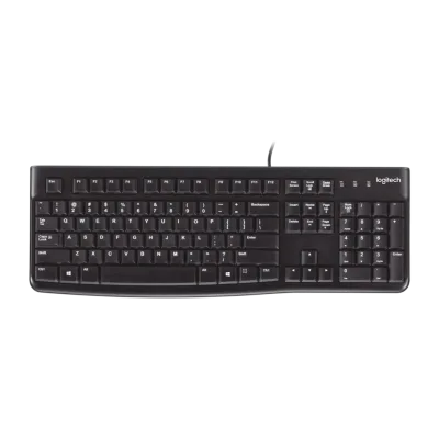 TECLADO LOGITECH K120 | BLACK, USB, SINGLE MODE