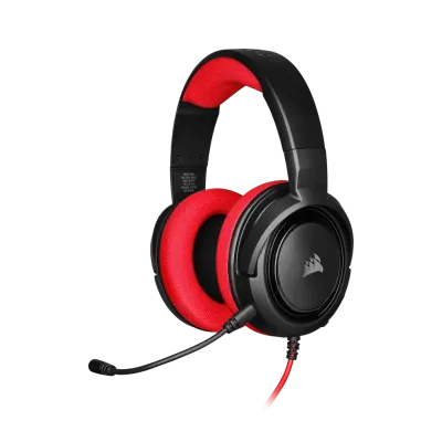 Auriculares CORSAIR HS35 STEREO RED | Single Mode (3.5mm)