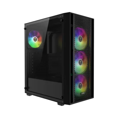 Gabinete GAMDIAS AURA GC2 ELITE ARGB | ATX, 4 FANS
