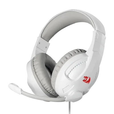 Auriculares REDRAGON CRONUS WHITE H211 | Single Mode (3.5mm+USB)
