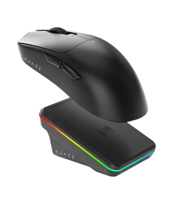 Mouse Gamer AJAZZ AJ200 con Base de Carga