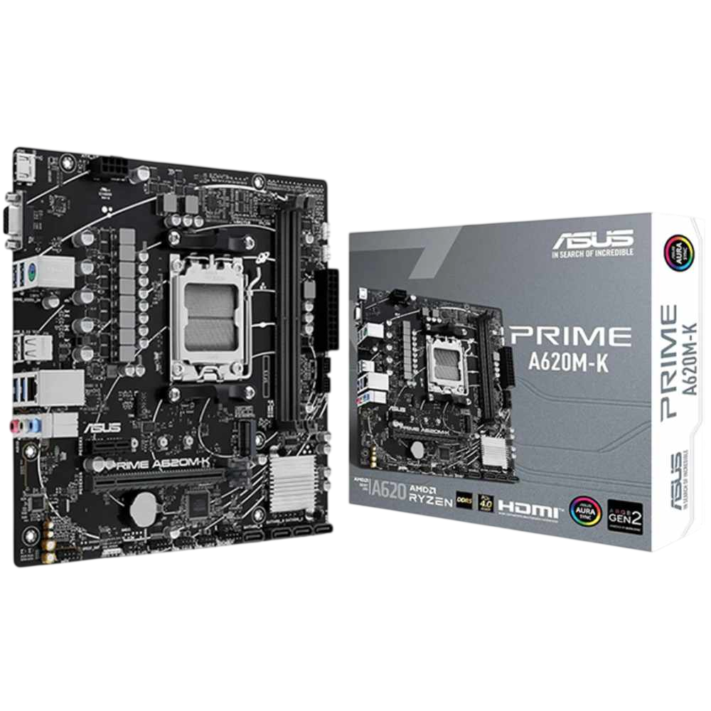 Placa Base ASUS PRIME A620M-K | M-ATX, AM5, DDR5