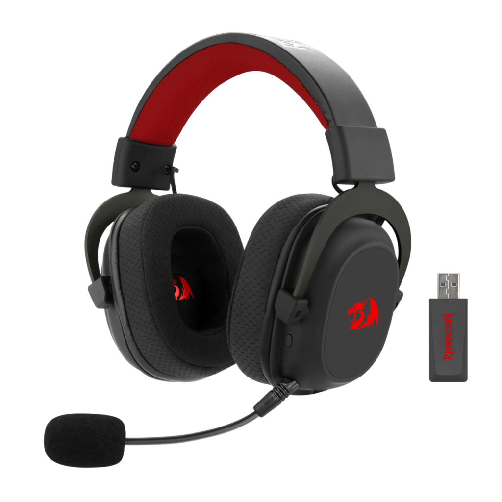 Auriculares REDRAGON ZEUS PRO H510 | Tri-Mode (USB/2.4G/BT)
